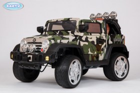 Электромобили BARTY Jeep Wrangler, камуфляж (2)